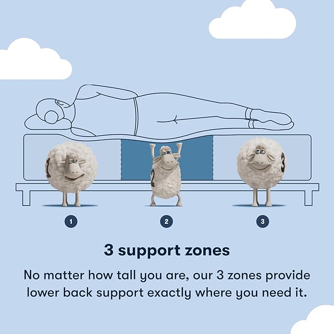 Serta Sleeptrue Firm 11" King Hybrid Mattress in a Box, Cooling, Breathable, and Pressure Relieving - 100 Night Trial, CertiPUR-US Certified and 10 Year Limited Warranty