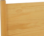 Camaflexi Mid-Century Panel Bed - King Size - Scandinavian Oak Finish
