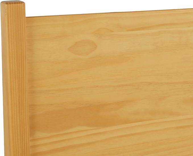 Camaflexi Mid-Century Panel Bed - King Size - Scandinavian Oak Finish