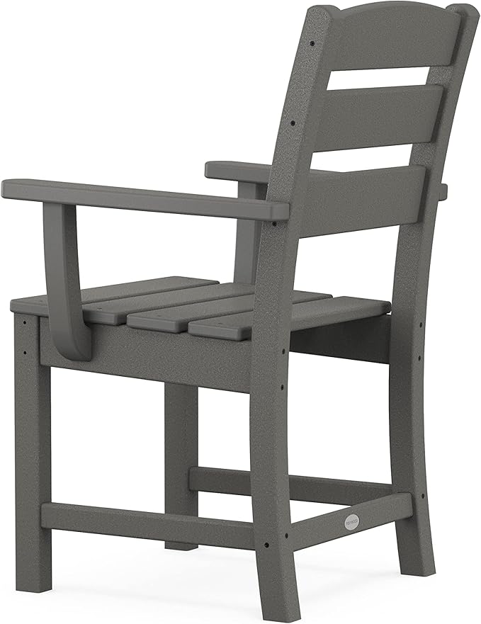 POLYWOOD® Lakeside Dining Chair, Slate Grey