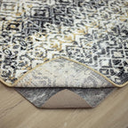 Mohawk Home 8' 2" x 11' 8" Non Slip Grip Rug Pad 1/4 Thick Felt + Rubber Backing - Dual Surface Safe for All Floors