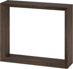 Henn&Hart 36'' Wooden Rectangular Console Table Entryway Table, Sofa Table for Entryway, Living Room, Couch, Hallway, or Office, Alder Brown