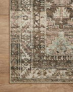 Loloi Amber Lewis Billie Collection, Clay & Sage 10'-0" x 14'-0" Area Rug – Antique & Distressed Accent Rugs for Living Room, Bedroom, Entryway & Hallway, No Shed High Traffic Area Home Decor Rug