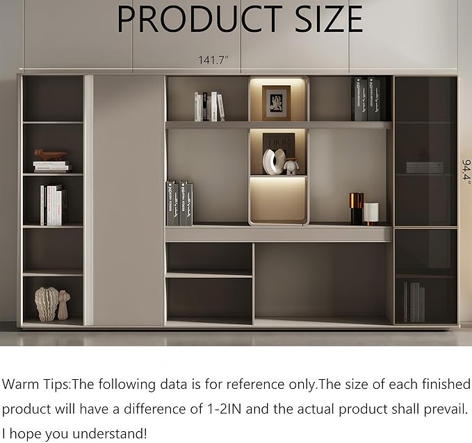 L Shaped Executive Desk, 86.6 inch Large Executive Computer Desk Set Drawers and Lockable, Power Socket and USB Port Storage, Without Desk or Computer Chair (Filing Cabinet)