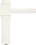 SAFAVIEH Home Collection Landers Distressed 3-Drawer Console Table CNS5711A, Distrssed White