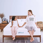 Sunrising Bedding 8” Natural Latex Queen Mattress, Individually Encased Pocket Coil, Firm, Supportive, Naturally Cooling, Organic Mattress, 120-Night Free Trial, 20-Year Warranty