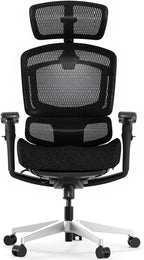 FLEXISPOT ErgoX-PRO Ergonomic Office Chair with Footrest Black – Cloudtech Cushion, 5D Lumbar, 7D Armrests, 4D Headrest, 551LBS Capacity – Office, Gaming, Home