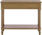 SAFAVIEH Home Collection - Athena Desert Brown Console Table with 2 Drawers and 1 Shelf, Farmhouse Accent Entryway Table (CNS5702F)