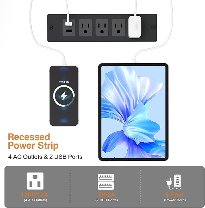 Office Desk L Shape with File Drawers&Power Outlet,YOUNGAR 69.3 Inch Reversible L Shaped Computer Desks,Corner L Shape or Long Desk Set up Monitor Stand &Storage Shelves LED Lights&CPU Stand,All White