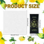Hot or Cold Moist Cotton Towel Bulk Moist Towelettes Individually Wrapped 8.7" x 8.7",White Towel Services,Refreshment Pre Moistened Towels Lemon Scent for Travel Sport Party Spa Dentist Hote50