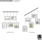 Umbra, Black Exhibit Multi Picture Frame Photo Display