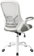 HYLONE Office Chair Ergonomic Desk Chair with Adjustable Armrests, Mesh Executive Chair, Home Office Computer Chairs for Long Hours(Grey)