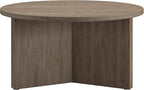 Henn&Hart Anders Coffee Table, 32" Wide,Grey
