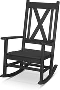 POLYWOOD® Braxton Rocker, Black