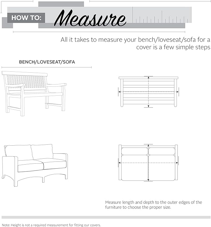 Classic Accessories Ravenna Water-Resistant 104 Inch Deep Seated Patio Loveseat Cover, Patio Furniture Covers