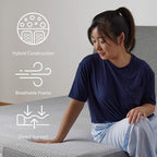 Casper Sleep Original Hybrid Full Mattress – Medium Feel with Zoned Support – Motion Isolation – Breathable, Cooling Memory Foam – 100-Night Trial – CertiPUR-US