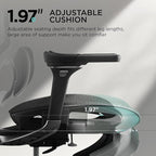 Hbada E3 Pro Ergonomic Office Chair, Big and Tall Office Chair - with 3-Zone Dynamic Lumbar Support, 4D Adjustable Headrest, 6D Adjustable Armrests, Swivel, Black