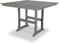 POLYWOOD® Tables Bar Table, Slate Grey