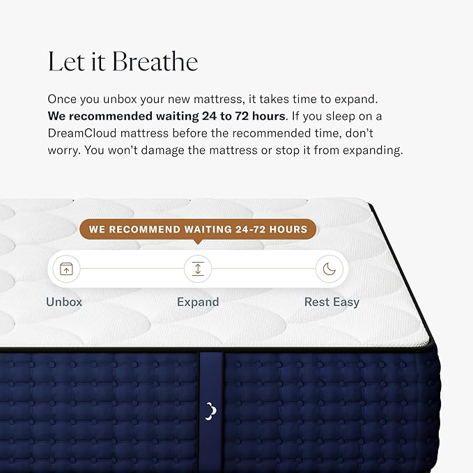 DreamCloud 12" Twin XL Mattress - Luxury Gel Memory Foam - 365 Night Trial - Premium Pressure-Relieving Layers - Forever Warranty - CertiPUR-US® Certified