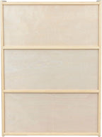 Child Three-Shelf Bookcase, 35.5”H x 24”W x 11.5”D Sturdy Birch Plywood Shelves for Daycare Storage of Books, Toys, Supplies, Smooth Natural Wood (36")