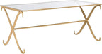 SAFAVIEH Home Collection Lavar Gold Coffee Table