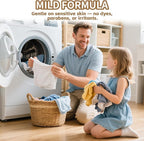 Laundry Detergent Sheets - 240 Loads Boys Santal Laundry Sheets for Dorm,College,Home,Hotel,Apartment,Camping,Cruise,Road Trip,Beach Vacation,Backpack,Small Space, Family School Travel Essentials