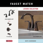 Delta Lahara (1-Pack) Hand Towel Holder Venetian Bronze Towel Racks for Bathroom Wall Round Towel Ring Holder for Bath Towel Hanger for Kitchen, Bathroom Accessories 73846-RB