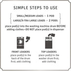 Grab Green Stoneworks Laundry Detergent Pods Sample Kit, 10 Count, Birch Branch, Fragrance Free Rain, Oak Tree, Olive Leaf, Rose Petal Scents, Plant a Tree