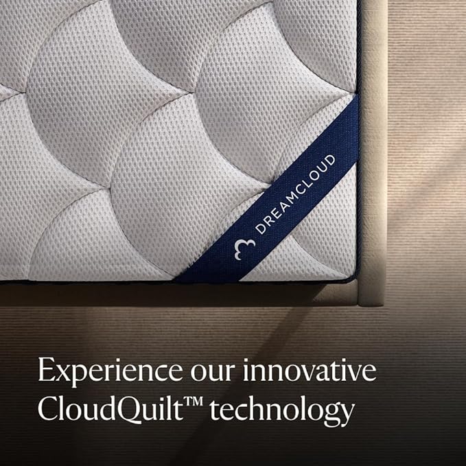 DreamCloud Classic 12" Full Mattress - Memory Foam (New Version) - 365 Night Trial - Fiberglass Free - Forever Warranty - Mattress in a Box - CertiPUR-US® Certified