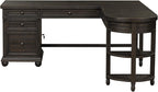 LIBERTY FURNITURE INDUSTRIES, INC. Harvest Home Opt L Shaped Desk Set
