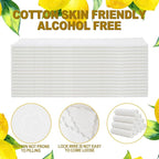 Hot or Cold Moist Cotton Towel Bulk Moist Towelettes Individually Wrapped 8.7" x 8.7",White Towel Services,Refreshment Pre Moistened Towels Lemon Scent for Travel Sport Party Spa Dentist Hote200