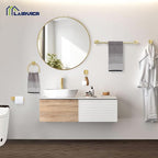 10 Pieces Brushed Gold Towel Bar Set, 23.6 Inch Bathroom Accessories Set SUS304 Stainless Steel Bathroom Hardware Set Towel Racks for Bathroom Wall Mounted.