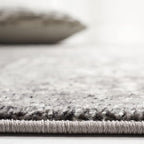 SAFAVIEH Evoke Collection 3' x 5' Grey/Ivory EVK256D Oriental Distressed Non-Shedding Living Room Bedroom Accent Rug