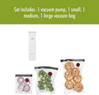 ZWILLING Fresh & Save 4-pc Vacuum Sealer Bag Starter Set