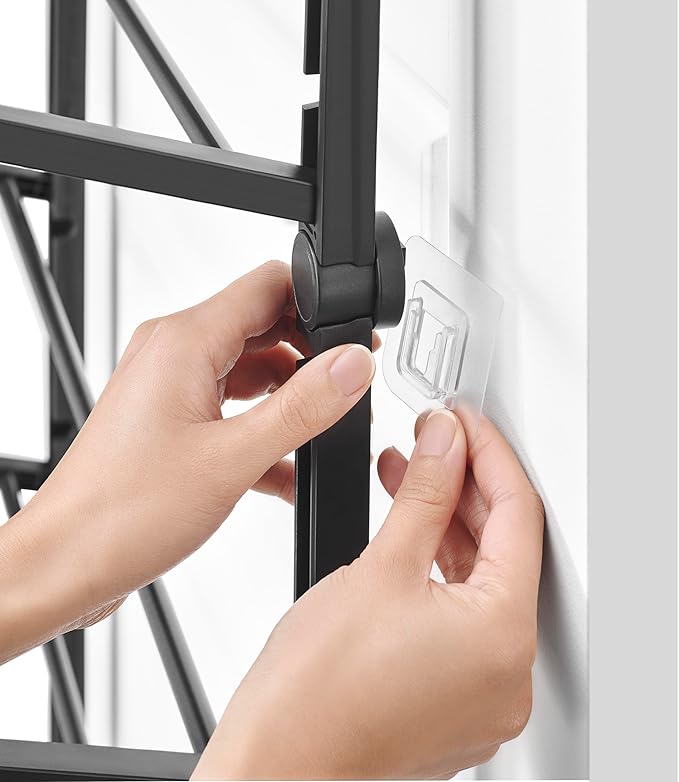 Whitmor 24 Pair Door Shoe Organizer, Sturdy Closet Storage Rack Hangs on Closets for Shoes