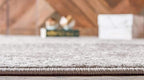 Unique Loom Trellis Frieze Collection Area Rug - Geometric (6' Round, Light Gray/ Ivory)