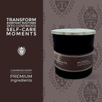 Pecksniffs Black Bourbon & Mandarin Scented Candle | 1 Wick, 184g/6.49oz
