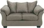 Signature Design by Ashley Darcy Casual Plush Loveseat, Grayish Brown
