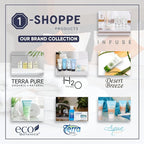 Terra Pure Eco Botanics Hotel Soaps & Toiletries Bulk Set | 0.85oz Hotel Shampoo & Conditioner, Body Wash, Body Lotion & Bar Soap Travel Size | 300 Pieces