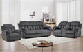 CANMOV Recliner Sofa Set, Oversize Power Lift Recliner Chair, Manual Loveseat and 3-Seat Sofa with Overstuffed Armrest for Living Room,Bedroom Furniture,Office,1+2+3 Seat Grey