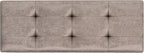 SIMPLIHOME Shay 48 inch Wide Mid Century Modern Rectangular Storage Ottoman in Distressed Grey Taupe Vegan Faux Leather, Assembled, for The Living Room, Entryway and Family Room