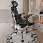 Hbada E3 Pro Ergonomic Office Chair, Big and Tall Office Chair - with 3-Zone Dynamic Lumbar Support, 4D Adjustable Headrest, 6D Adjustable Armrests, Swivel, Black(No Footrest)
