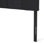 Christopher Knight Home Contemporary Upholstered Queen/Full Headboard, Black