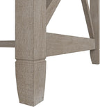 Bush Furniture Key West Writing Desk for Home Office in Washed Gray 48W Small Modern Farmhouse Table