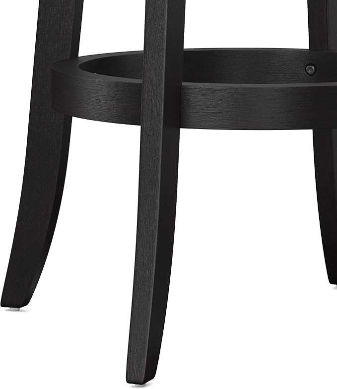 Hillsdale Presque Isle Swivel Stool, Counter Height, Black