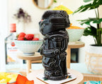Geeki Tikis Star Wars: The Mandalorian Dark Trooper 18-Ounce Ceramic Mug | Cocktail Tumblers, Beer Mug Glassware For Liquor, Beverages, Pub Drinks, Tropical Drinkware For Home Barware Decor