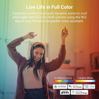 HALO 6” Smart Wi-Fi Slim Canless LED Downlight Powered by WiZ Pro, Dimmable Full Color with Smart Home Integration : HLB6099WZRGBWMWR