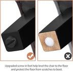 Yaheetech Leather Club Chair, Faux Leather Accent Chair, Modern Living Room Armchair with Wood Legs and Padded Seat for Bedroom Reception Room, Espresso