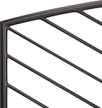 Hillsdale Essex Queen Metal Headboard, Gray Bronze, 2346-570