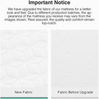 Novilla Full Mattress, 6 Inch Full Memory Foam Mattress for Pressure Relief & Comfort Sleep, with Spine Support for Kids, CertiPUR-US Certified Mattress in a Box, Medium Firm